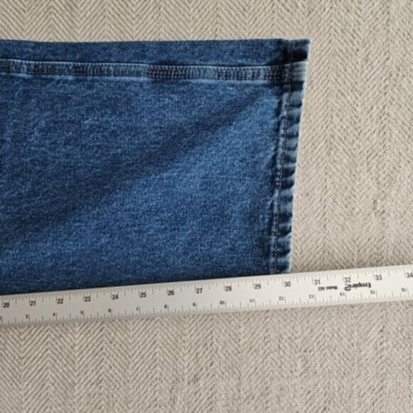 Wrangler Carpenter's Jeans Men's Size W40 L32 Straight Wide Leg Med Blue Y2K - Picture 6 of 16